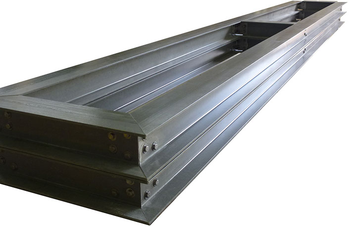 Pultrac Structural Profiles, pultruded columns, beams, round tubes, kick plates, square hollow tubes, pultrusion