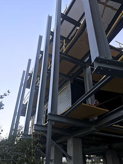 FRP Mesh walkways and stairs