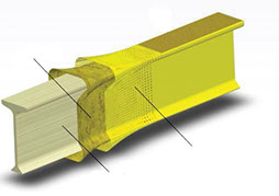 Pultrac composite profile